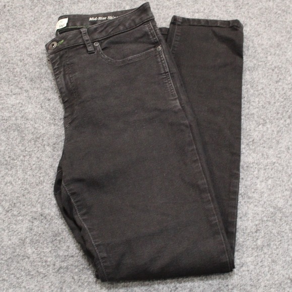 Orvis Denim - Orvis Mid-Rise Skinny Jeans Black Size 10 Denim Casual Pants